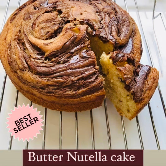 Butter Nutella Cake