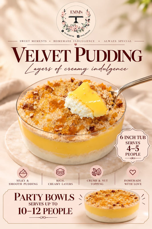 Classic velvet pudding