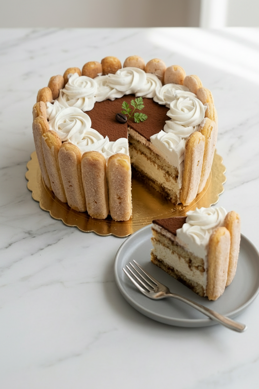 Tiramisu Coffee Cake