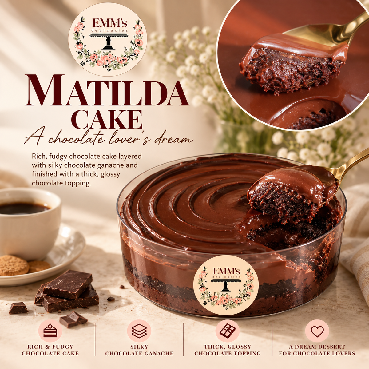 Matilda Cake Tub