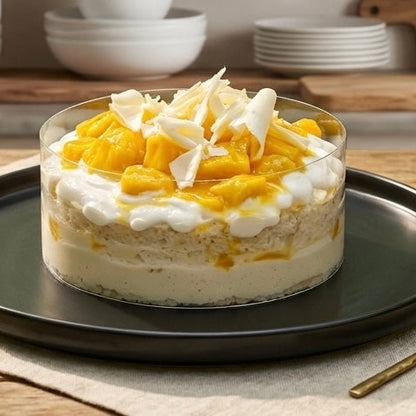 Mango tres leches (eggless)
