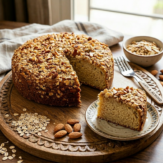 Oats and Almond Cake