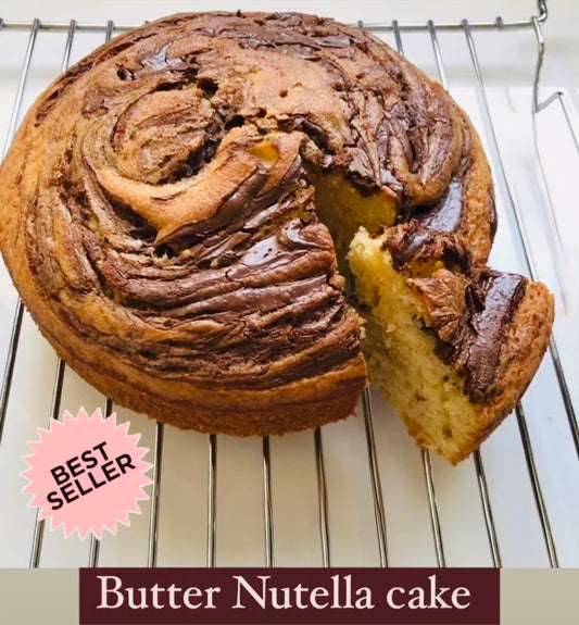 Butter Nutella Cake