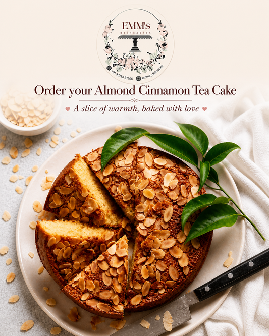 Almond Cinnamon Tea Cake