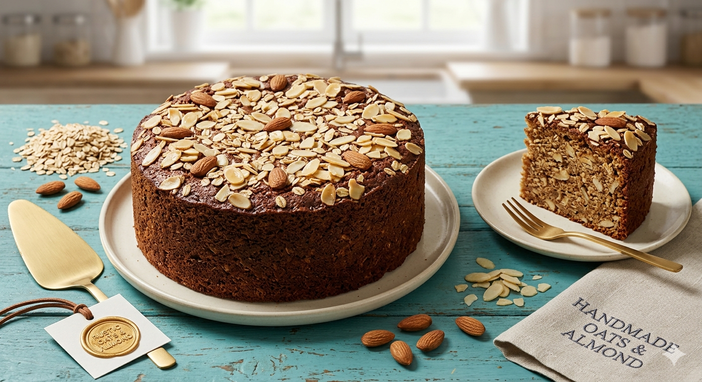 Oats and Almond Cake
